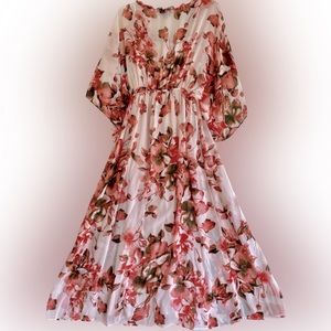 Gorgeous, airy, shear maxi dress sz:medium